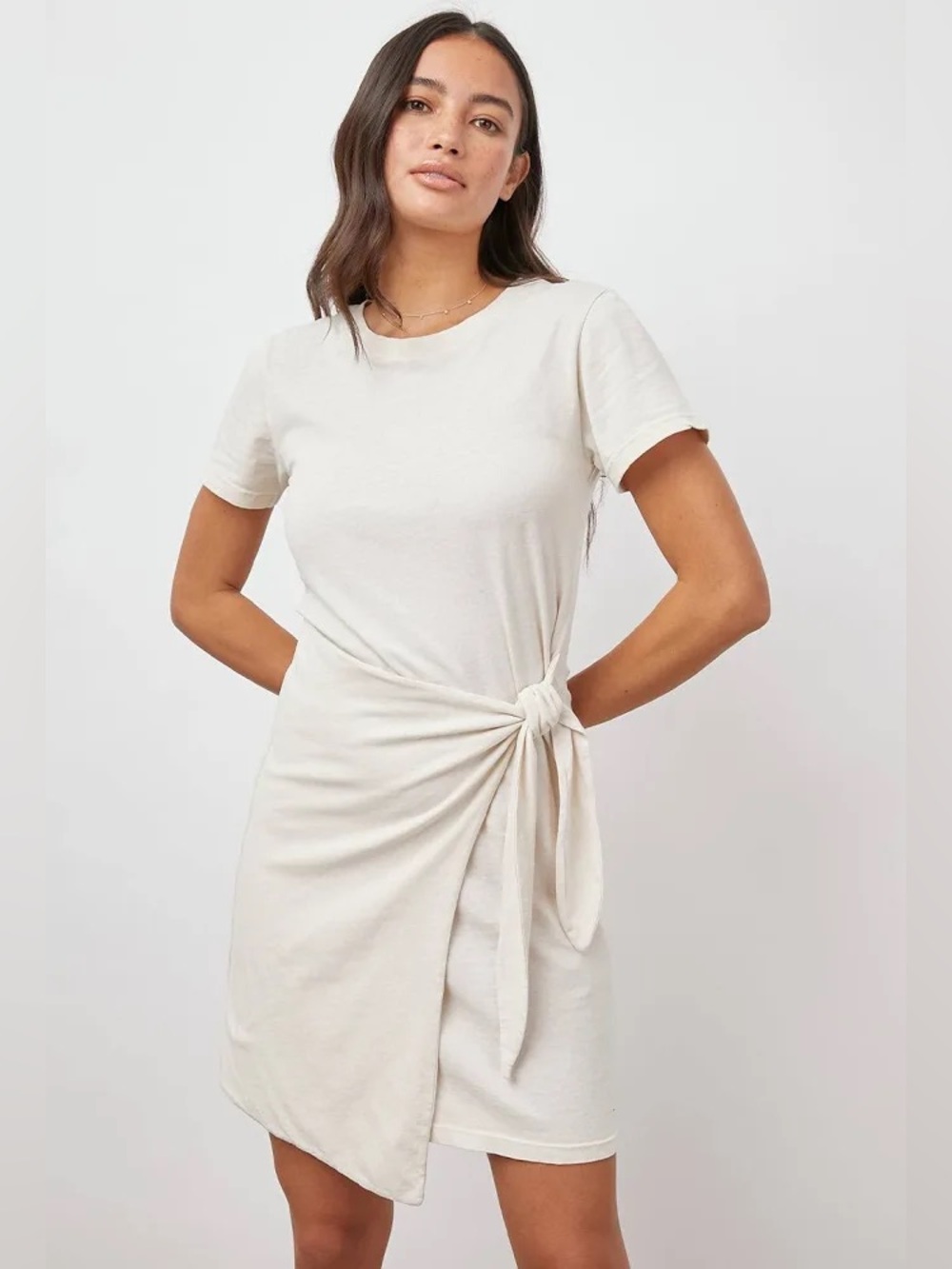 Rails Edie Dress in Moonlight Cream Size  Medium